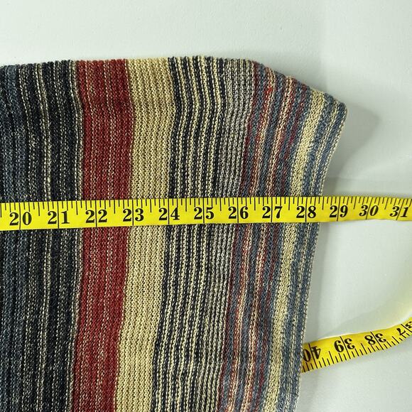 Ralph Lauren LRL Sweater Womens 2X Linen Blend Tunic Southwestern Stripe - Picture 8 of 9